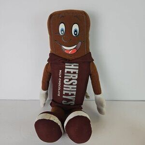 Toy Factory Hershey Park Hershey Bar 15” Tall Plush Brown